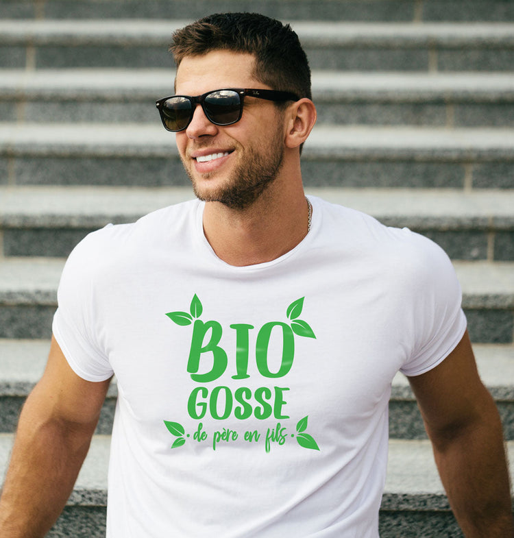 T-shirt homme Bio manches courtes