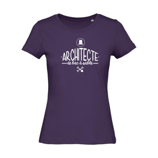 Architecte de bac à sable Blanc T-shirt-original.com