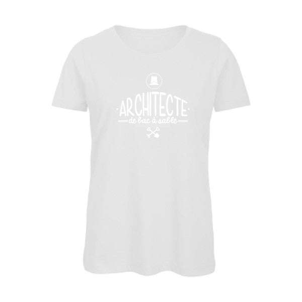 Architecte de bac à sable Blanc T-shirt-original.com