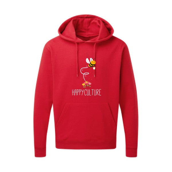 Hoodie avec imprimé - happy - pour homme T-shirt-original.com