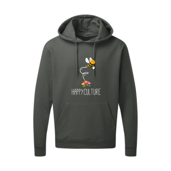 Hoodie avec imprimé - happy - pour homme T-shirt-original.com