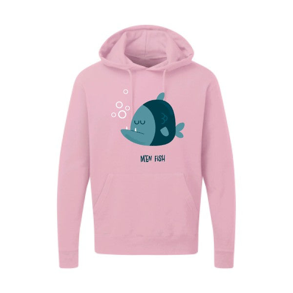 Hoodie marrant - M'en fish - T-shirt-original.com