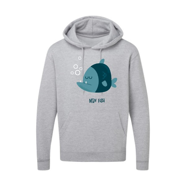 Hoodie marrant - M'en fish - T-shirt-original.com