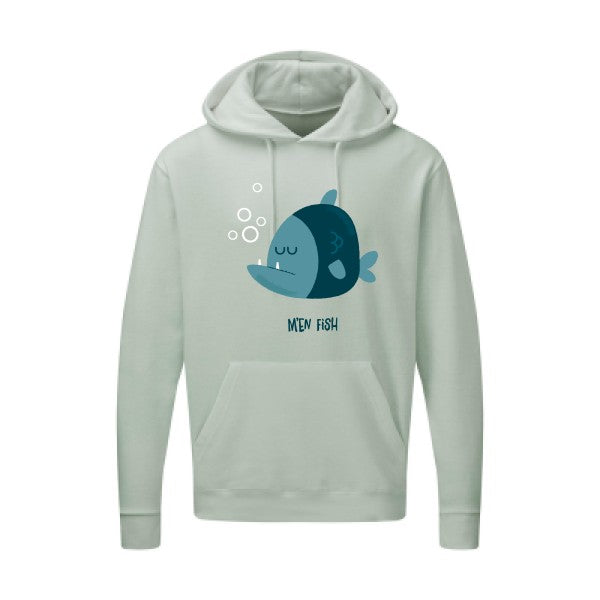 Hoodie marrant - M'en fish - T-shirt-original.com