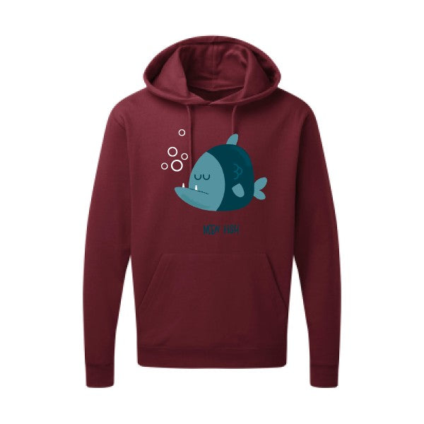 Hoodie marrant - M'en fish - T-shirt-original.com