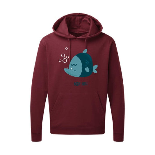 Hoodie marrant - M'en fish - T-shirt-original.com