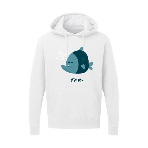 Hoodie marrant - M'en fish - T-shirt-original.com