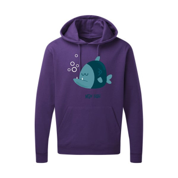 Hoodie marrant - M'en fish - T-shirt-original.com