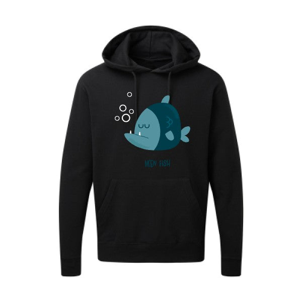 Hoodie marrant - M'en fish - T-shirt-original.com