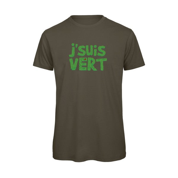 J'suis vert B&C-  T-shirt bio homme - T-shirt-original.com