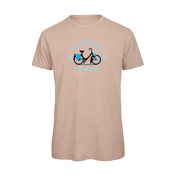 Je peux pas j'ai moto-  T-shirt bio homme - T-shirt-original.com