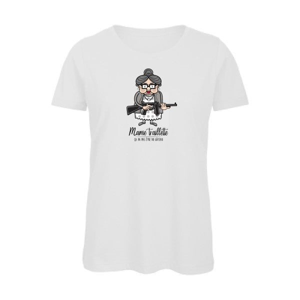 Mamie Traillette-T shirt mamie-femme bio T-shirt-original.com