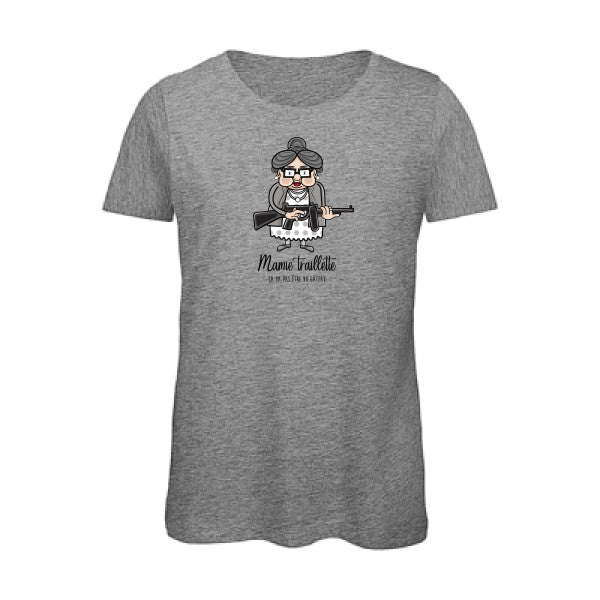 Mamie Traillette-T shirt mamie-femme bio T-shirt-original.com