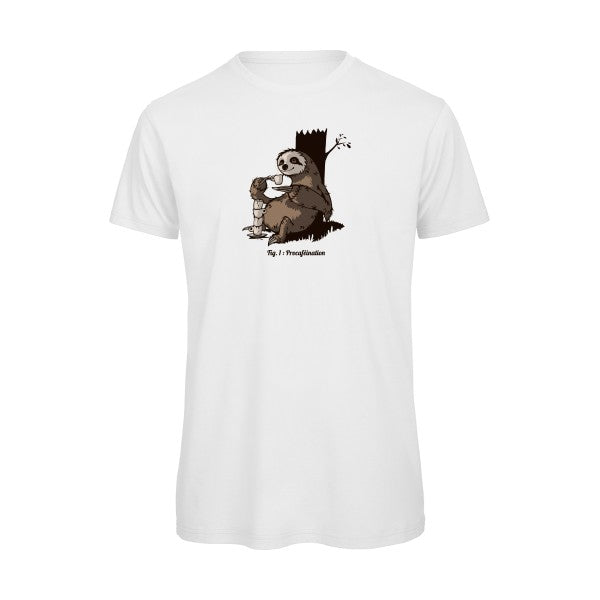 Procaféination -  T-shirt bio homme - T-shirt-original.com