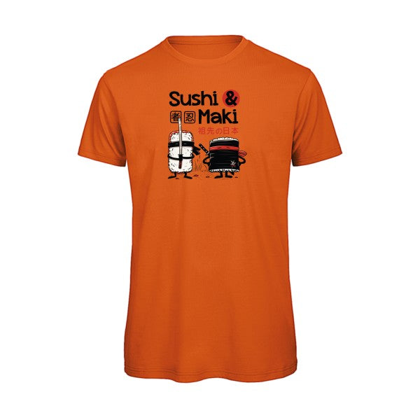 Sushi et Maki - T-shirt bio homme - T-shirt-original.com