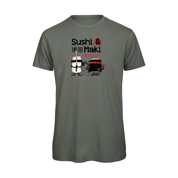 Sushi et Maki - T-shirt bio homme - T-shirt-original.com