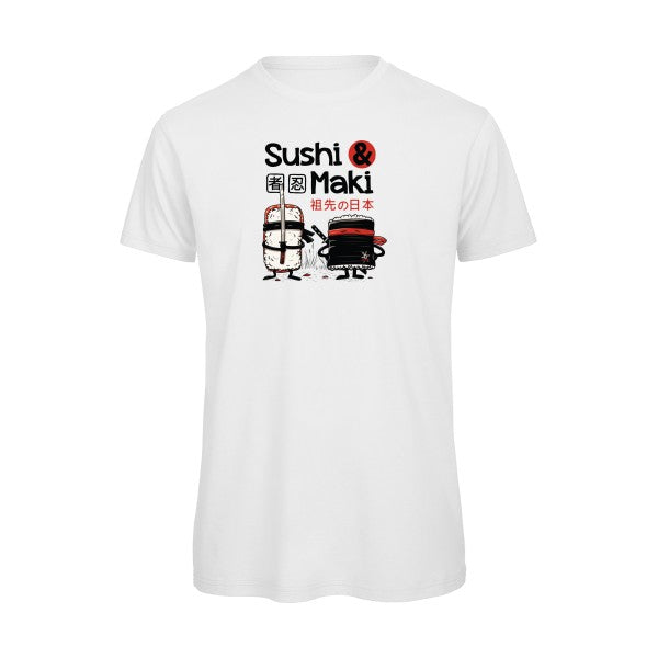 Sushi et Maki - T-shirt bio homme - T-shirt-original.com