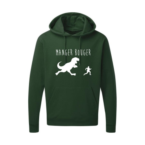 Sweat rigolo - manger bouger - T-shirt-original.com