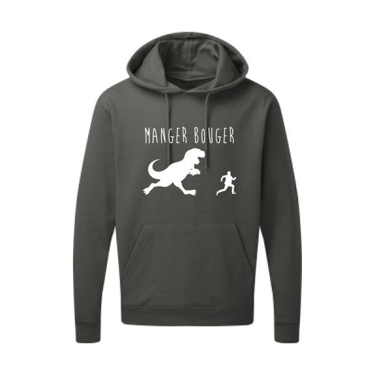 Sweat rigolo - manger bouger - T-shirt-original.com