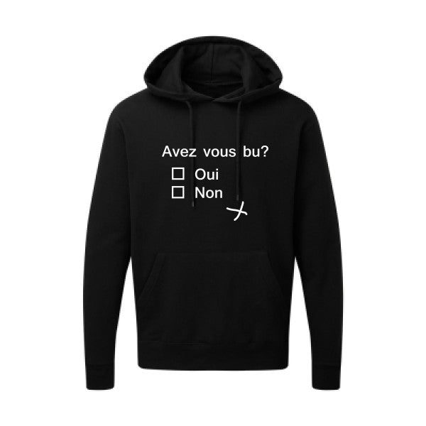 Sweatshirt alcool humour -Avez vous bu - pour homme - T-shirt-original.com