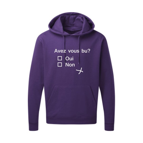 Sweatshirt alcool humour -Avez vous bu - pour homme - T-shirt-original.com