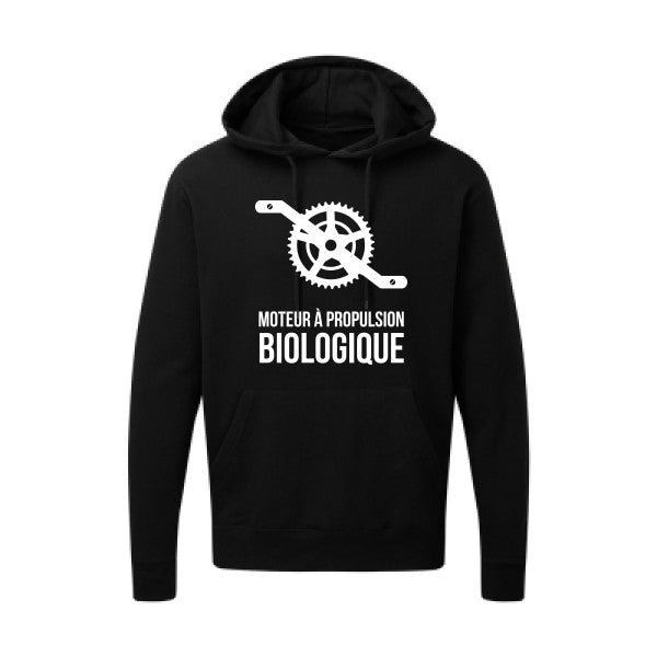 Sweatshirt capuche - Cyclisme et écologie - T-shirt-original.com