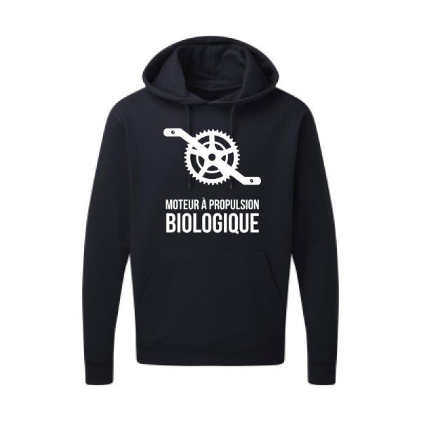 Sweatshirt capuche - Cyclisme et écologie - T-shirt-original.com