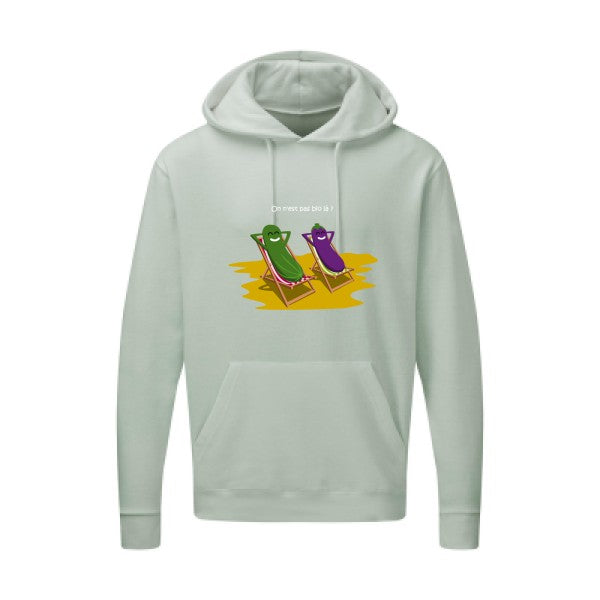 Sweatshirt ecolo - On n'est pas bio là - pour homme T-shirt-original.com