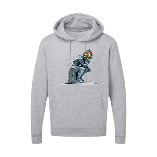 Sweatshirt original- Réflexion en cours - pour homme - T-shirt-original.com