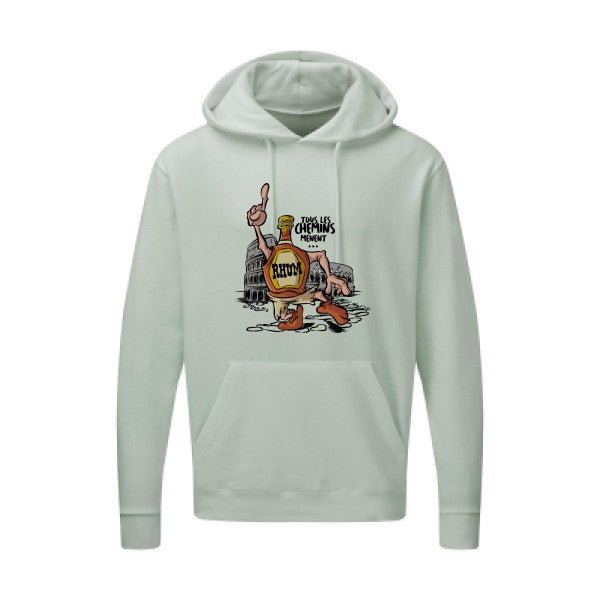 Sweatshirt rigolo - tous les chemins - pour homme - T-shirt-original.com