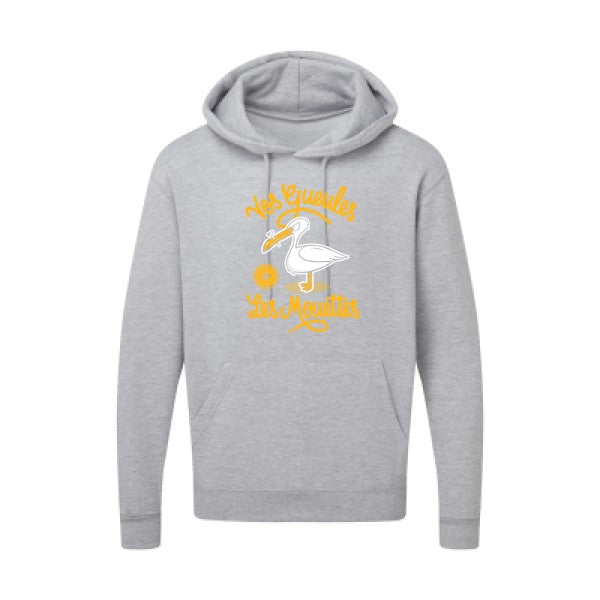 Sweatshirt rigolo - vos gueules les mouettes - pour homme - T-shirt-original.com