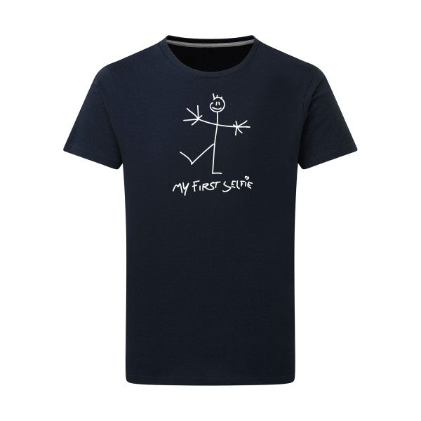 T shirt -First Selfie - pour homme - T-shirt-original.com