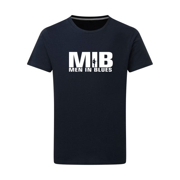 T shirt - Men in blues - pour homme T-shirt-original.com