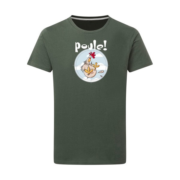 T shirt - Poule - pour homme - T-shirt-original.com