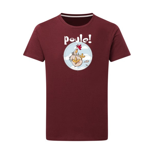 T shirt - Poule - pour homme - T-shirt-original.com