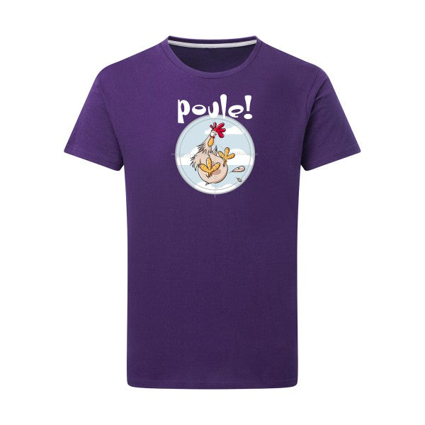 T shirt - Poule - pour homme - T-shirt-original.com