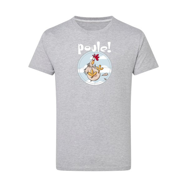 T shirt - Poule - pour homme - T-shirt-original.com