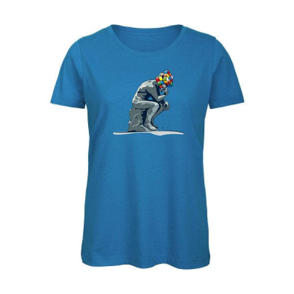 T shirt-Rodin-Femme bio T-shirt-original.com