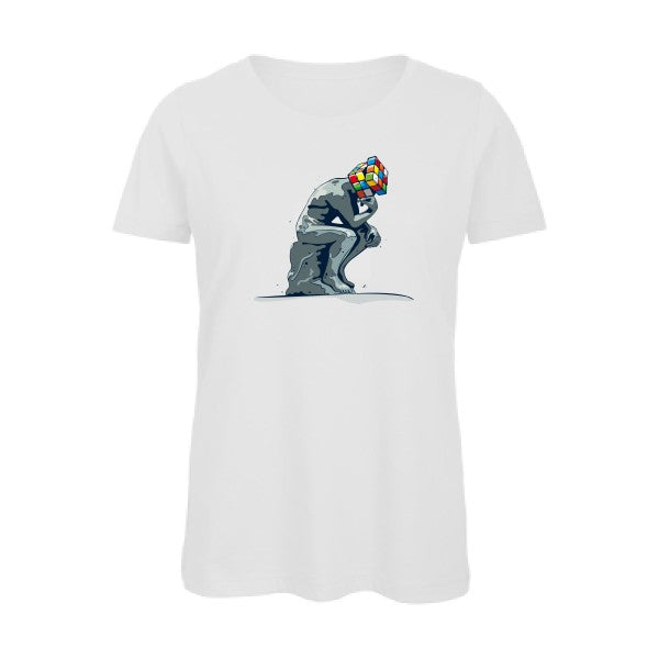 T shirt-Rodin-Femme bio T-shirt-original.com