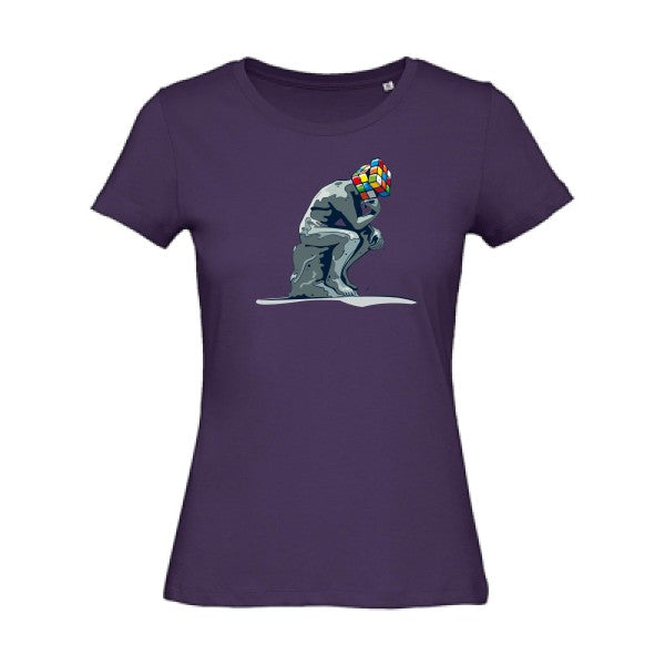 T shirt-Rodin-Femme bio T-shirt-original.com