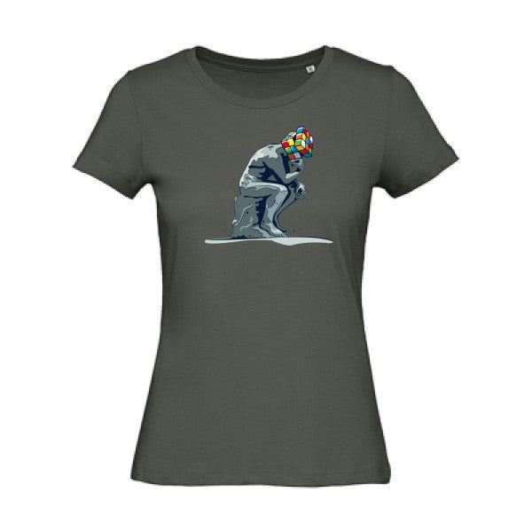 T shirt-Rodin-Femme bio T-shirt-original.com