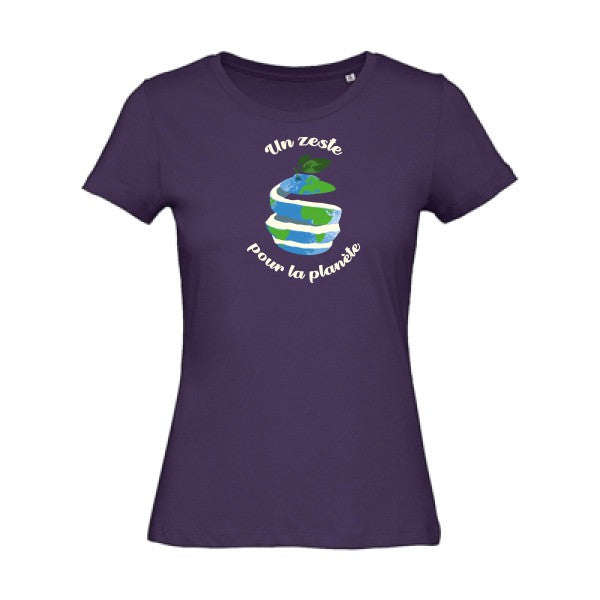 T shirt-Un P'tit Zeste-Femme bio T-shirt-original.com