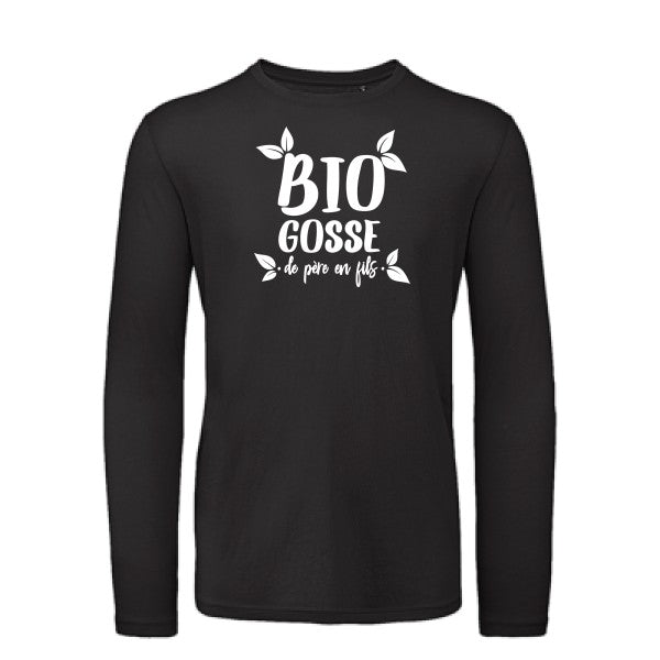 T shirt bio homme -BIO GOSSE  Blanc T-shirt-original.com