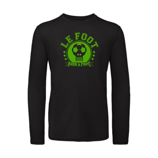 T shirt bio homme -Footaise Vert pomme T-shirt-original.com