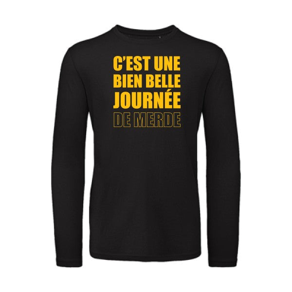 T shirt bio homme -Journée de m... jaune Or T-shirt-original.com