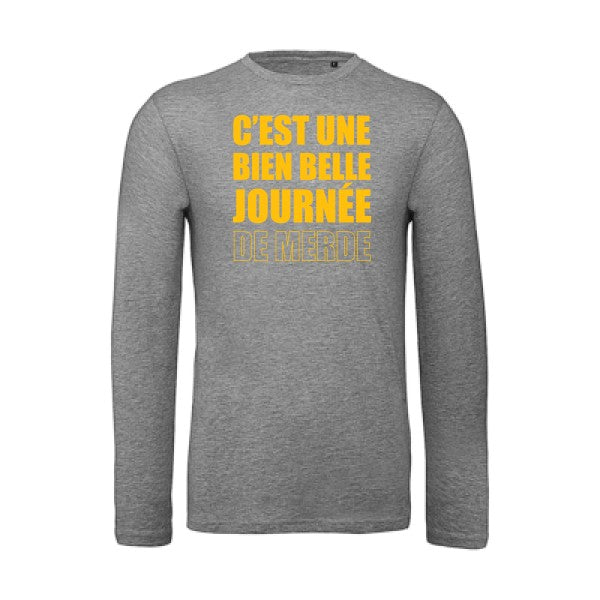 T shirt bio homme -Journée de m... jaune Or T-shirt-original.com