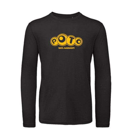 T shirt bio homme -Poto jaune Or T-shirt-original.com