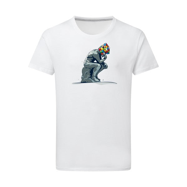 T-shirt design - reflexion en cours - pour homme - T-shirt-original.com