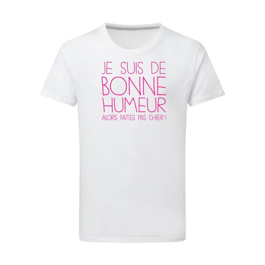 T shirt drôle - BONNE HUMEUR - Homme - T-shirt-original.com