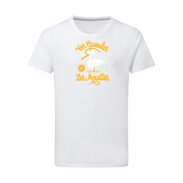 T-shirt drole - vos gueules les mouettes - pour homme - T-shirt-original.com